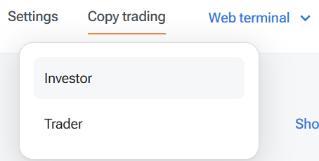 copy trading