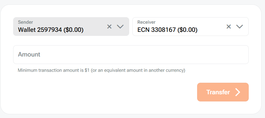 make an internal transfer en